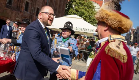 Intronizacja Króla Kurkowego.