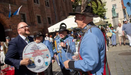 Intronizacja Króla Kurkowego.