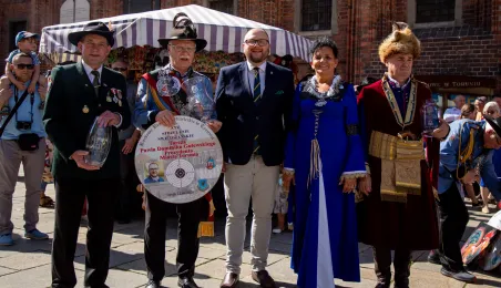 Intronizacja Króla Kurkowego.