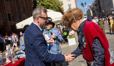 Intronizacja Króla Kurkowego.