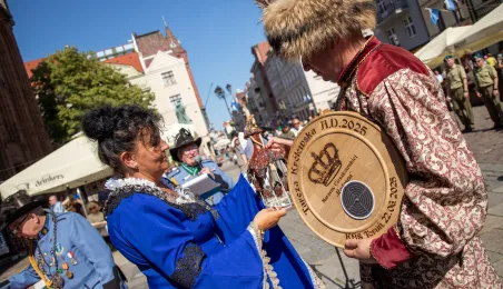 Intronizacja Króla Kurkowego.