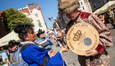 Intronizacja Króla Kurkowego.