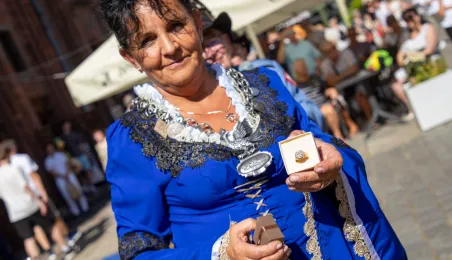 Intronizacja Króla Kurkowego.