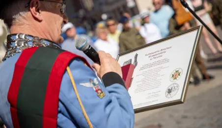 Intronizacja Króla Kurkowego.