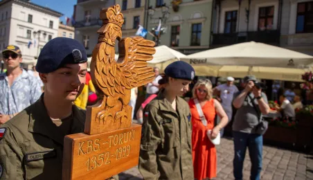 Intronizacja Króla Kurkowego.