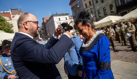 Intronizacja Króla Kurkowego.