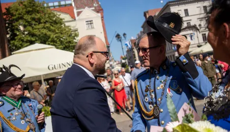 Intronizacja Króla Kurkowego.