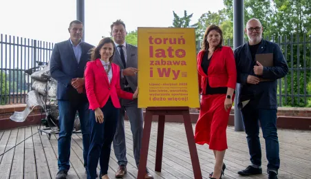 "Toruń, lato, zabawa i Wy" - briefing prasowy
