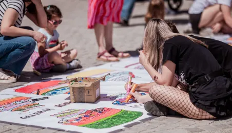 Twórcza zabawa z Galerią Rusz