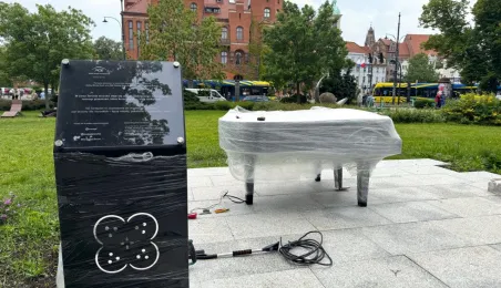 Mamy plenerowy fortepian w Toruniu