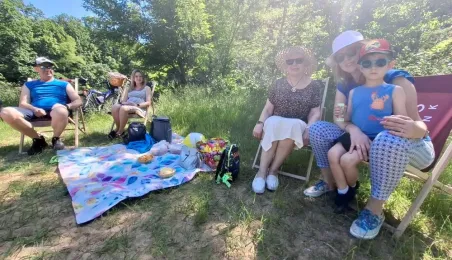 Kulturalne śniadanie nad Martówką