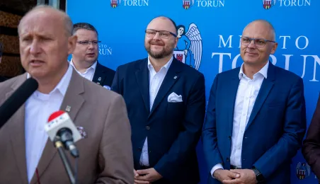 Budujemy ul. Olsztyńską - konferencja prasowa