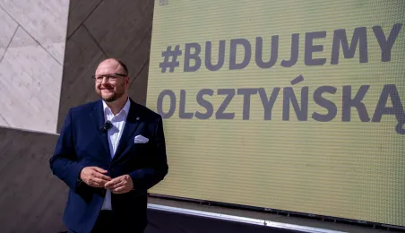 Budujemy ul. Olsztyńską - konferencja prasowa