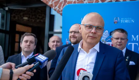 Budujemy ul. Olsztyńską - konferencja prasowa