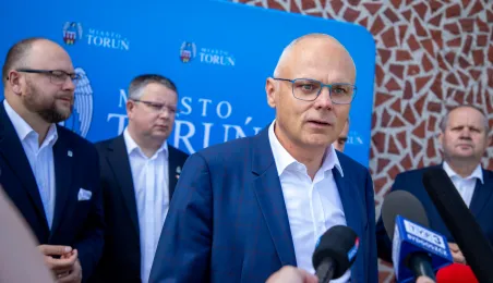 Budujemy ul. Olsztyńską - konferencja prasowa