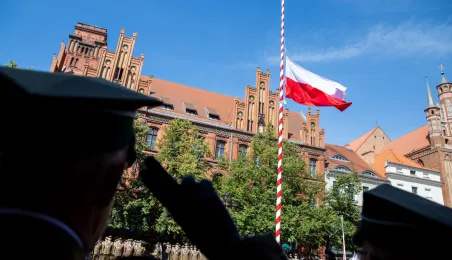 Promocja oficerska na Rynku Staromiejskim