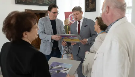 Spotkanie z potomkiem króla Stanisława Poniatowskiego, 14.07.2025 r.