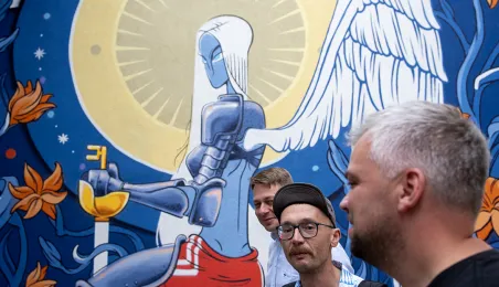 Anielskie murale w Toruniu, 25.07.2025 r.