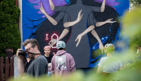 Anielskie murale w Toruniu, 25.07.2025 r.