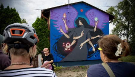 Anielskie murale w Toruniu, 25.07.2025 r.