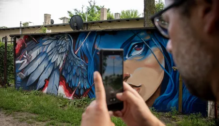 Anielskie murale w Toruniu, 25.07.2025 r.