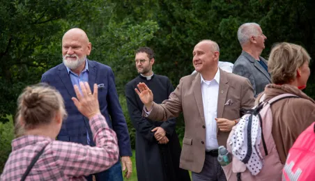 Pożegnanie Pieszej Pielgrzymki Diecezji Toruńskiej na Jasną Górę 2025