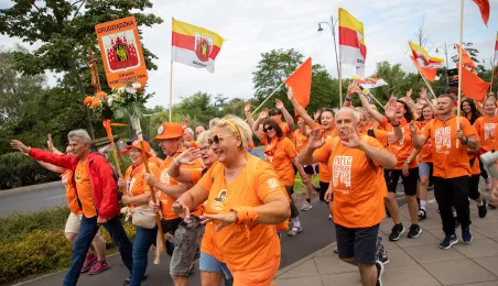 Pożegnanie Pieszej Pielgrzymki Diecezji Toruńskiej na Jasną Górę 2025