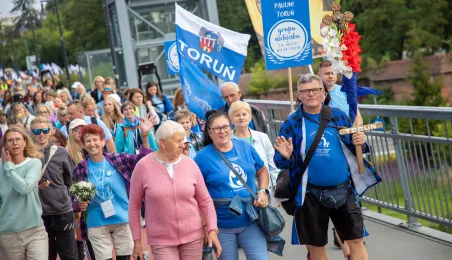 Pożegnanie Pieszej Pielgrzymki Diecezji Toruńskiej na Jasną Górę 2025