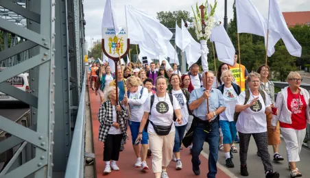Pożegnanie Pieszej Pielgrzymki Diecezji Toruńskiej na Jasną Górę 2025