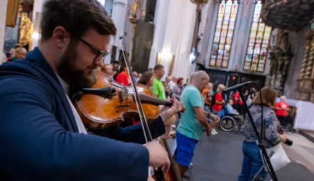 Pożegnanie Pieszej Pielgrzymki Diecezji Toruńskiej na Jasną Górę 2025