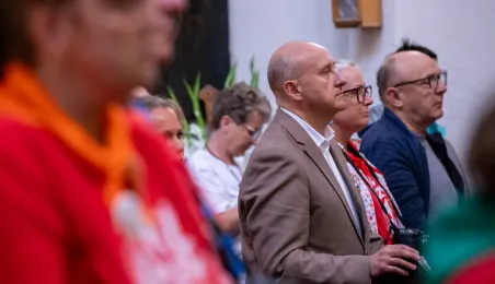 Pożegnanie Pieszej Pielgrzymki Diecezji Toruńskiej na Jasną Górę 2025