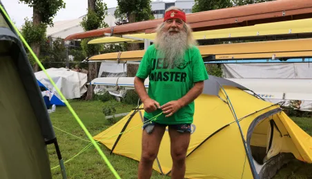 Kajakarze dopłynęli do Torunia, 7.08.2025 r.