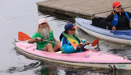 Kajakarze dopłynęli do Torunia, 7.08.2025 r.