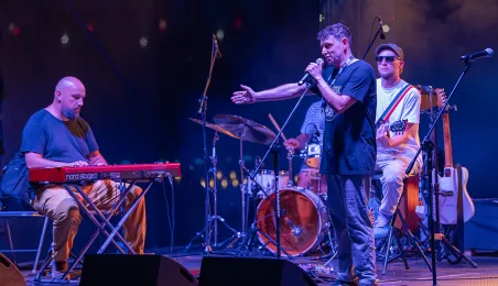 9. Festiwal Wisły - powitanie flisaków w Toruniu