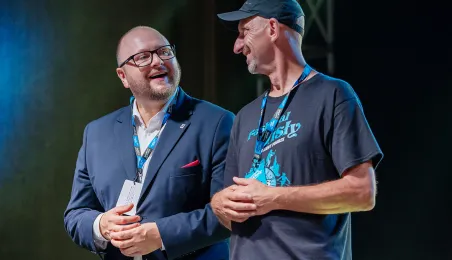 9. Festiwal Wisły - powitanie flisaków w Toruniu