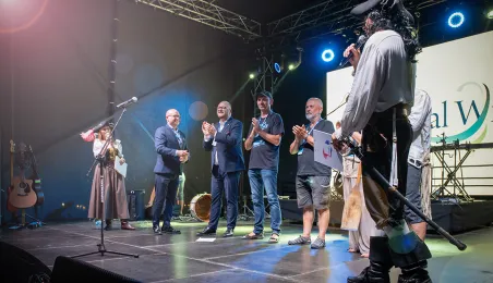 9. Festiwal Wisły - powitanie flisaków w Toruniu