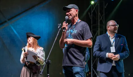 9. Festiwal Wisły - powitanie flisaków w Toruniu