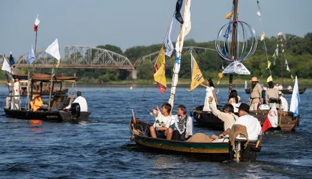 9. Festiwal Wisły - parada statków i łodzi
