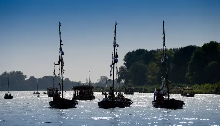 9. Festiwal Wisły - parada statków i łodzi