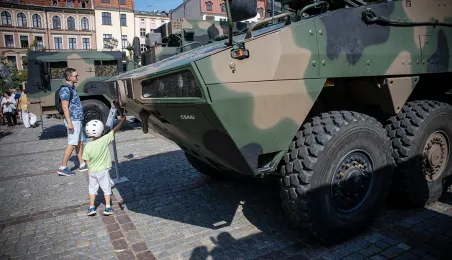 Święto Wojska Polskiego 2025 - prezentacja sprzętu wojskowego