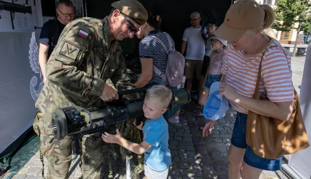 Święto Wojska Polskiego 2025 - prezentacja sprzętu wojskowego