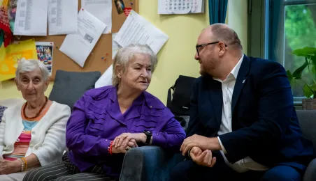 Wizyty prezydenta Pawła Gulewskiego w DDPS