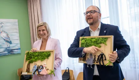 Wizyty prezydenta Pawła Gulewskiego w DDPS