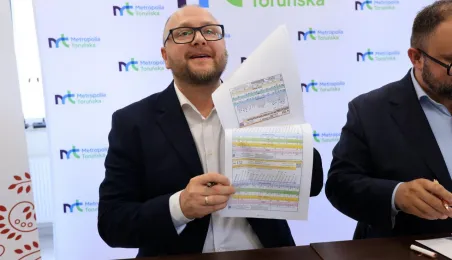 Podpisanie porozumienia komunikacyjnego między Gminą Miasta Toruń i Gminą Zławieś Wielka