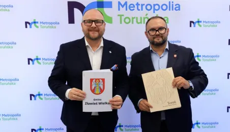 Podpisanie porozumienia komunikacyjnego między Gminą Miasta Toruń i Gminą Zławieś Wielka