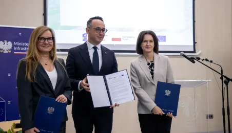 Podpisanie umowy na dofinansowanie inwestycji kolejowych