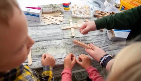 Odkrywcy - piknik naukowy przy CN Młyn Wiedzy