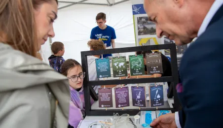 Odkrywcy - piknik naukowy przy CN Młyn Wiedzy