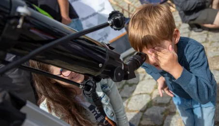 Odkrywcy - piknik naukowy przy CN Młyn Wiedzy