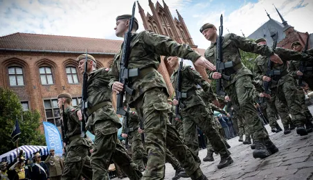 39. przysięga żołnierzy Terytorialnej Służby Wojskowej